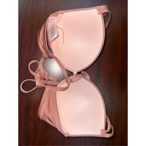 Shade & Shore Pink Bikini Top - Picture 4 of 7